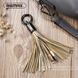 Кабель Remax RC-053i USB Lightning Tassel Ring 15см золото 6954851260172 фото 2
