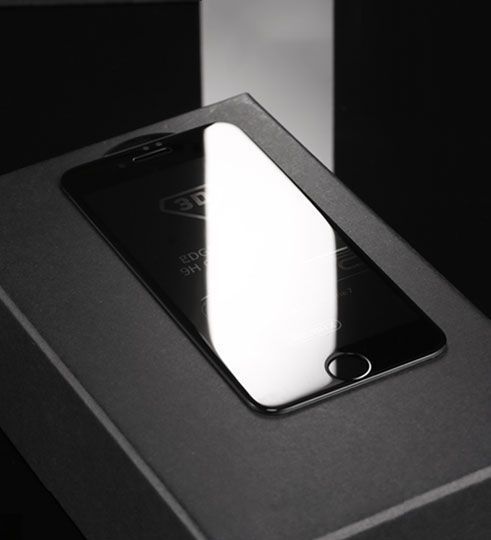 Протиударне захисне скло Remax GL-01 Caesar Anti-Peeping 3D Full Glass iPhone 7 8 Plus 0.3мм 2000700006140 фото