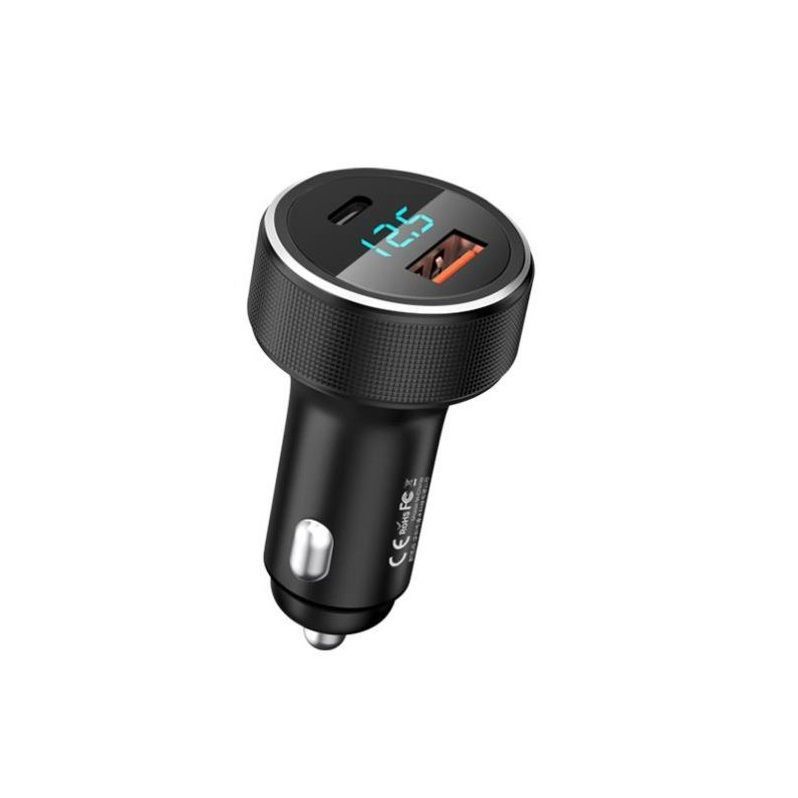 Автомобільний зарядний пристрій REMAX RCC-215 Salo 58.5W PD плюс QC чорний 6972174159294 фото