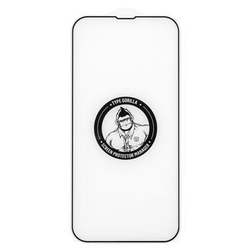 Захисне скло Type Gorilla 0.44мм 2.5D Large Arc Edge Anti-Dust HD Glass for iPhone 15 Plus Чорний 32173_2910405 фото
