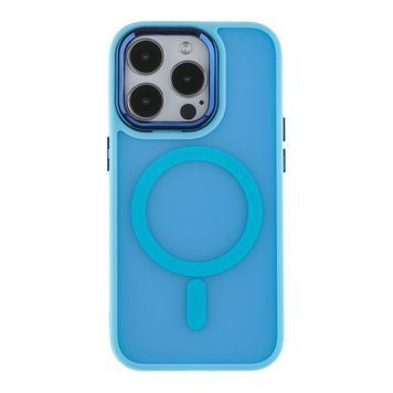 Чохол TPU+PC Space Magnetic Color with Magsafe для iPhone 14 Pro Max Blue 31830_2908254 фото