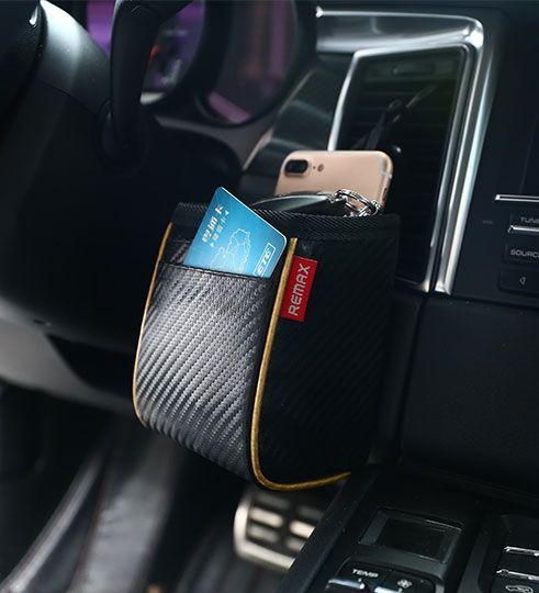 Автомобільний тримач Remax CS-02 Car Seat чорний 6954851265849 фото