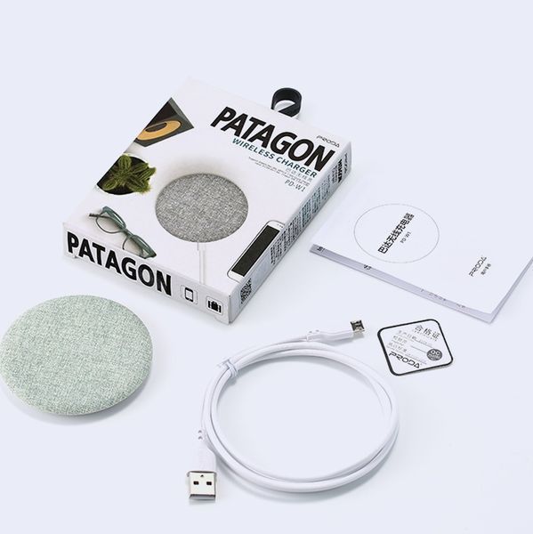 Бездротовий зарядний пристрій Proda PD-W1 Patagon Wireless зелений 2000700004610 фото