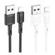 Кабель Hoco X83 USB Lightning 1м чорний 6931474770868 фото 3