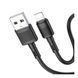 Кабель Hoco X83 USB Lightning 1м чорний 6931474770868 фото 4