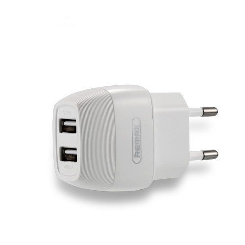 Мережевий зарядний пристрій Remax RP-U29 Flinc 2.1A 2*USB 220V (EU) білий 6954851267584 фото