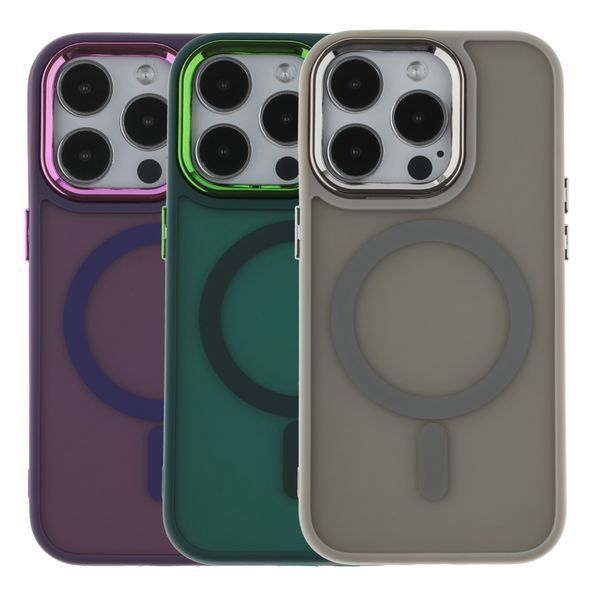 Чохол TPU+PC Space Magnetic Color with Magsafe для iPhone 14 Pro Max Purple 31830_2908259 фото