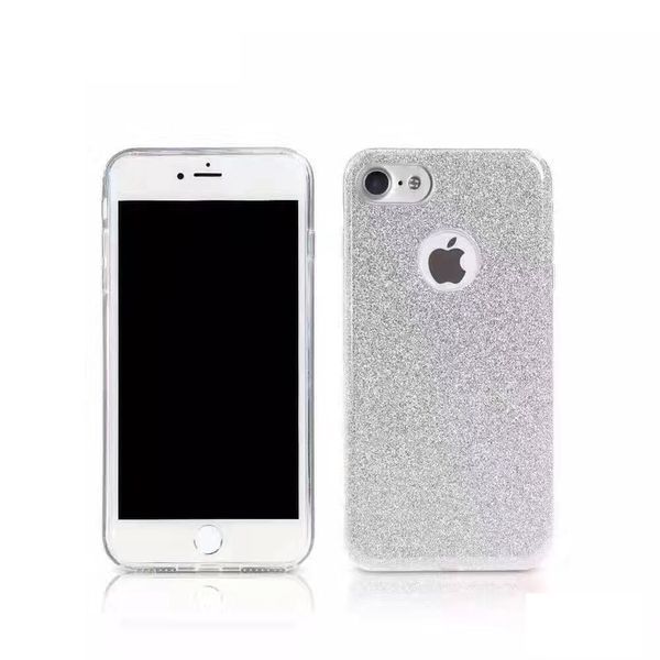 Чохол Remax Glitter iPhone 7 силікон срібло 6954851272304 фото