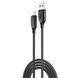 Кабель XO NB235 Zebra series Braided 2.4A USB Lightning 1м чорний 6920680834211 фото 1