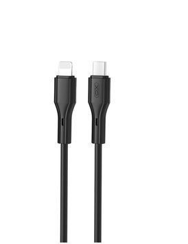 Кабель XO NB230 Rock Series USB Lightning 2.4A 1м чорний 6920680833429 фото