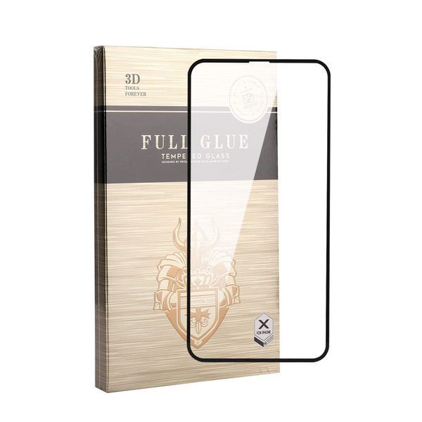 Протиударне захисне скло Proda Full Glue 3D iPhone X/Xs 0.2мм 2000700007864 фото