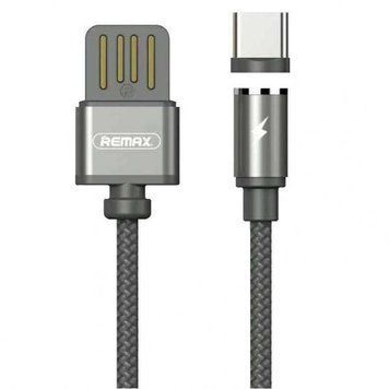 Магнітний кабель Remax RC-095a USB Type-C Gravity 1м чорний 6954851280972 фото