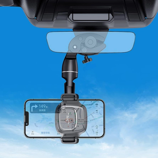Автомобільний тримач Remax RM-C67 Adjustable чорний 6954851255512 фото