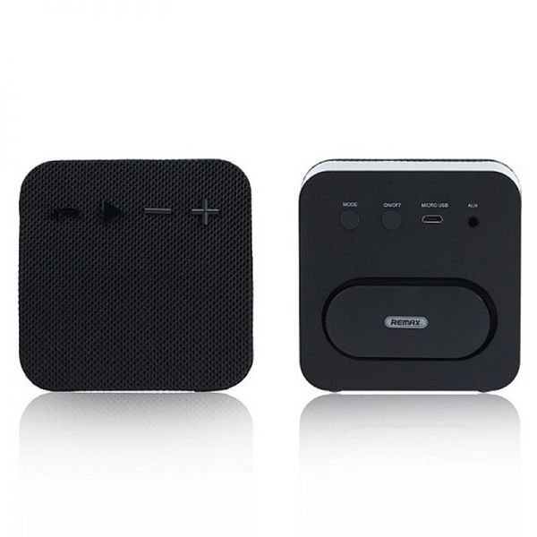 Портативна безпровідна колонка Remax RB-M18 Bluetooth 3 Вт чорна 6954851284833 фото