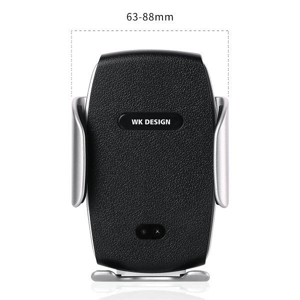 Автотримач з бездротовою зарядкою WK WP-U44 Wireless Car Charger 10W чорний 6941027605769 фото