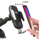 Автотримач з бездротовою зарядкою WK WP-U44 Wireless Car Charger 10W чорний 6941027605769 фото 3