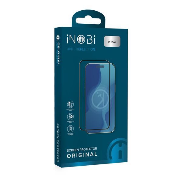 Захисне скло iNOBI Original AR for iPhone 17 Air Чорный 38491_3748708 фото