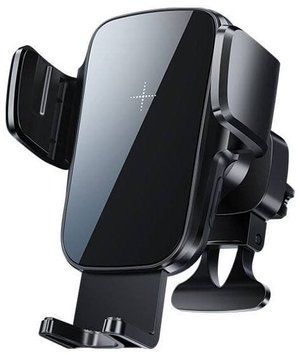 Автомобільний тримач Remax RM-C05 Electric 3-Axis Linkage Wireless 15Вт чорний 6954851241652 фото
