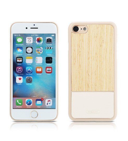 Чохол Remax Mugay iPhone 7 cream біло-жовтий 2000700004986 фото