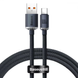 Кабель Baseus Crystal Shine Series Fast Charging Type-C 100W 1.2m чорний CAJY000401 6932172602802 фото 1
