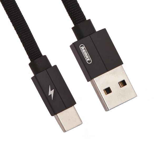 Кабель Remax RC-094a USB Type-C Kerolla 1м чорний 6954851284604 фото