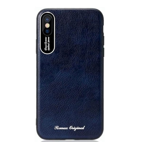 Чохол Remax RM-1666 Yiming iPhone X синій 2000700005921 фото