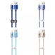 Кабель Baseus Crystal Shine Series USB Lightning 2.4A 1.2m blue CAJY000003 6932172602697 фото 4
