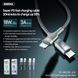 Кабель Remax RC-009 Lightning та Type-C Sury 2 Series PD 1м чорний 6972174156835 фото 3