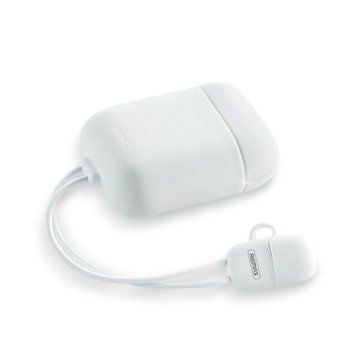 Чохол-зарядка для навушників Remax RC-A6 charger білий 6954851279143 фото