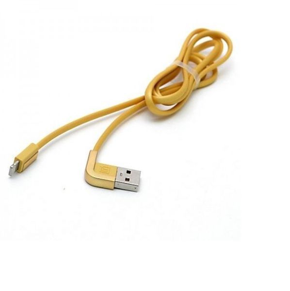 Кабель Remax RC-052i USB Lightning Cheynn 1м золото 6954851259411 фото