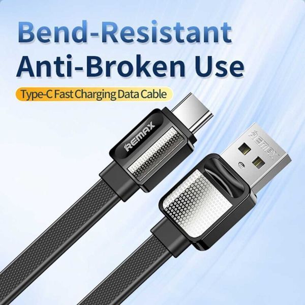 Кабель Remax RC-154a USB Type-C Platinum Pro 1м чорний 6972174153476 фото