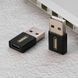 Перехідник Remax RA-USB3 Joymove Type-C to USB-М чорний 6954851284291 фото 4