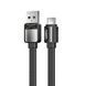 Кабель Remax RC-154a USB Type-C Platinum Pro 1м чорний 6972174153476 фото 1