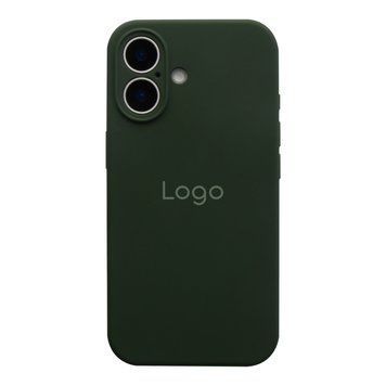 Чохол Silicone Case Full Size with Frame для iPhone 17 71.Cyprus Green 38002_3667118 фото