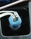 Автомобільний зарядний пристрій Remax RCC-207 Flinc 2USB 12W синій 6954851261285 фото 3