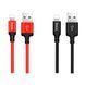 Кабель USB Hoco X14 Times Speed Lightning Колір Чорний 00000018290 фото 2