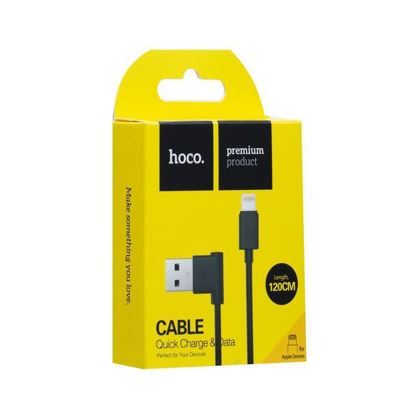 Кабель USB Hoco UPL11 L Share Lightning Колір Чорний 00000015442 фото