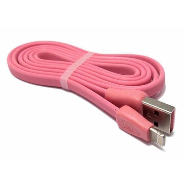 Кабель Remax RC-028i USB Lightning Martin 1м рожевий 6954851237907 фото