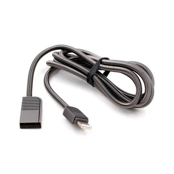 Кабель Remax RC-088i USB Lightning Linyo 1м чорний 6954851275305 фото