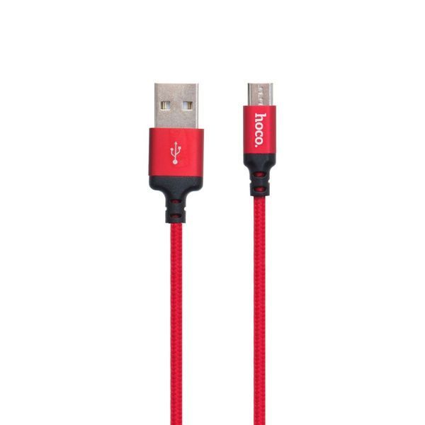 Кабель USB Hoco X14 Times Speed Micro 2m Колір Чорний 00000018890 фото