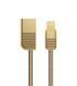 Кабель Remax RC-088i USB Lightning Linyo 1м золото 6954851275329 фото 1