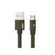 Кабель Remax RC-094m USB МicroUSB Kerolla 1м темно-зелений 6954851284475 фото 1