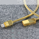 Кабель Remax RC-088i USB Lightning Linyo 1м золото 6954851275329 фото 3