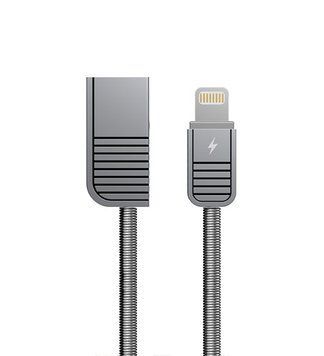 Кабель Remax RC-088i USB Lightning Linyo 1м срібло 6954851275312 фото