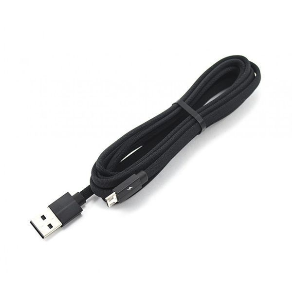 Кабель Remax RC-094m USB MicroUSB Kerolla 1м чорний 6954851284451 фото