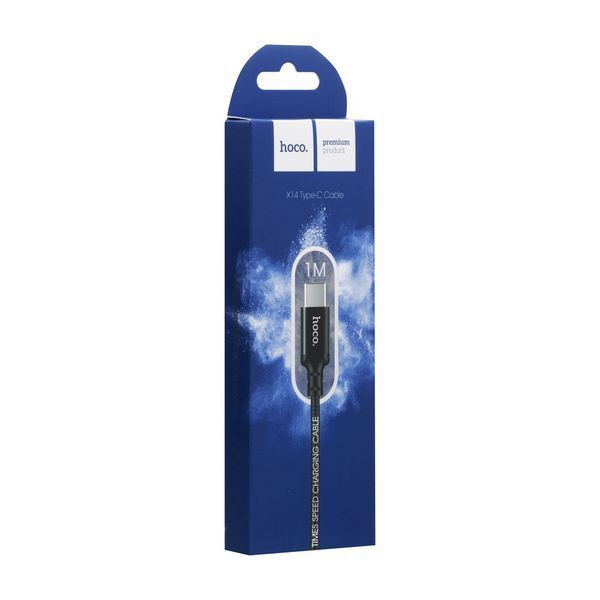 Кабель USB Hoco X14 Times Speed Type-C Колір Чорний 00000018030 фото