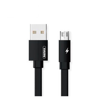 Кабель Remax RC-094m USB MicroUSB Kerolla 2м чорний 6954851284529 фото