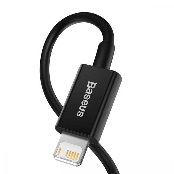 Кабель Baseus Superior Series Fast Charging Lightning 2.4A 1m блакитний CALYS-A03 6953156205420										 фото