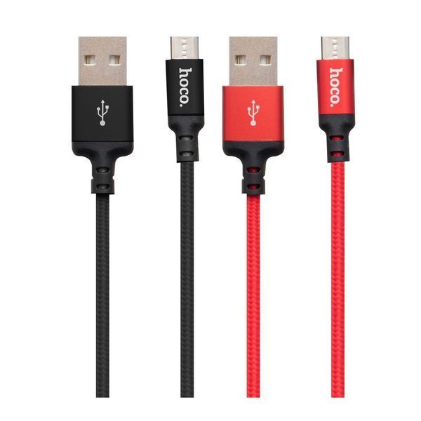 Кабель USB Hoco X14 Times Speed Micro Колір Чорний 00000018029 фото