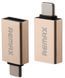Перехідник Remax RA-OTG1 Glance USB-F to Type-C M золотистий 6954851289753 фото 5
